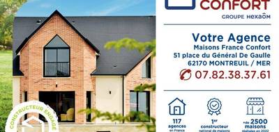Programme terrain + maison à Mouriez en Pas-de-Calais (62) de 140 m² à vendre au prix de 300000€ - 3