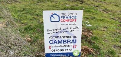 Terrain seul à Gœulzin en Nord (59) de 284 m² à vendre au prix de 47000€ - 2