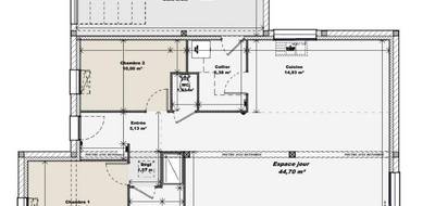 Programme terrain + maison à Giel-Courteilles en Orne (61) de 102 m² à vendre au prix de 263485€ - 4