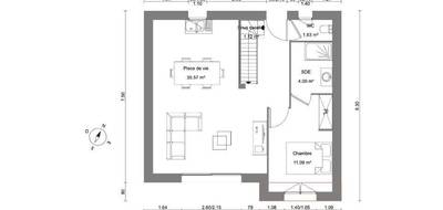 Programme terrain + maison à Saint-Martin-des-Champs en Finistère (29) de 87 m² à vendre au prix de 216891€ - 4