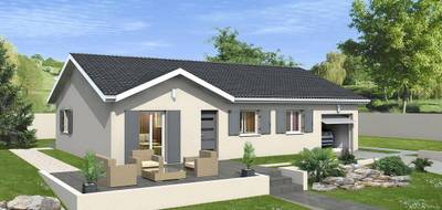 Programme terrain + maison à Chazey-sur-Ain en Ain (01) de 89 m² à vendre au prix de 277000€ - 1