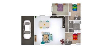 Programme terrain + maison à Châtillon-sur-Chalaronne en Ain (01) de 93 m² à vendre au prix de 260900€ - 3