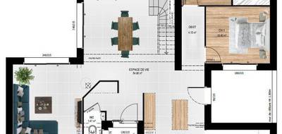 Programme terrain + maison à La Possonnière en Maine-et-Loire (49) de 134 m² à vendre au prix de 376000€ - 4