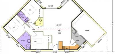Programme terrain + maison à Chavagnes-les-Redoux en Vendée (85) de 83 m² à vendre au prix de 204050€ - 4