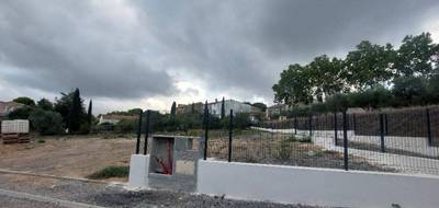 Terrain seul à Servian en Hérault (34) de 765 m² à vendre au prix de 135000€ - 1