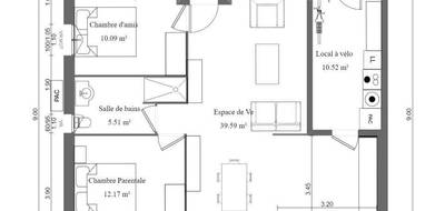 Programme terrain + maison à Grandcamp-Maisy en Calvados (14) de 85 m² à vendre au prix de 189900€ - 3