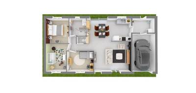 Programme terrain + maison à Méobecq en Indre (36) de 82 m² à vendre au prix de 159620€ - 2