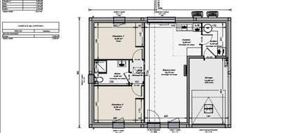 Programme terrain + maison à Cérans-Foulletourte en Sarthe (72) de 55 m² à vendre au prix de 148600€ - 2