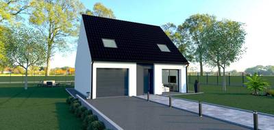 Programme terrain + maison à Camphin-en-Carembault en Nord (59) de 90 m² à vendre au prix de 297000€ - 1