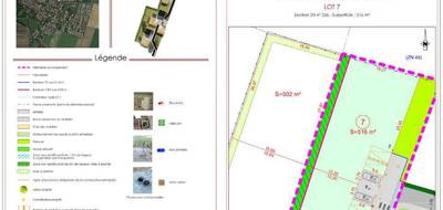 Terrain seul à Nuaillé-d'Aunis en Charente-Maritime (17) de 1018 m² à vendre au prix de 105000€ - 2