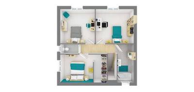 Programme terrain + maison à Dommartin-lès-Remiremont en Vosges (88) de 135 m² à vendre au prix de 289740€ - 4