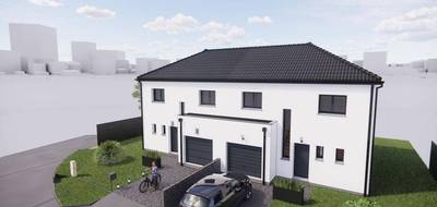 Programme terrain + maison à Évin-Malmaison en Pas-de-Calais (62) de 91 m² à vendre au prix de 282000€ - 2