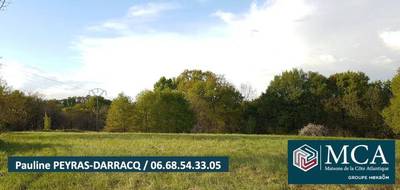 Terrain seul à Morganx en Landes (40) de 3160 m² à vendre au prix de 27500€ - 1