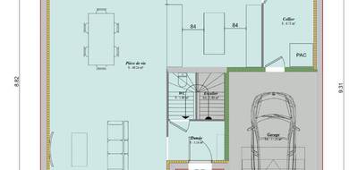 Programme terrain + maison à Montévrain en Seine-et-Marne (77) de 130 m² à vendre au prix de 499000€ - 4