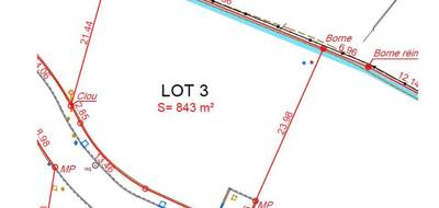 Terrain seul à Manosque en Alpes-de-Haute-Provence (04) de 843 m² à vendre au prix de 182700€ - 2