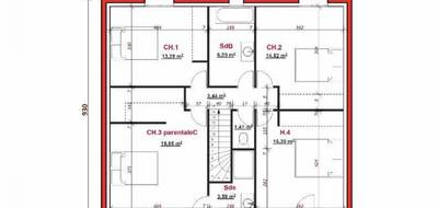 Programme terrain + maison à Gouvieux en Oise (60) de 142 m² à vendre au prix de 494000€ - 3