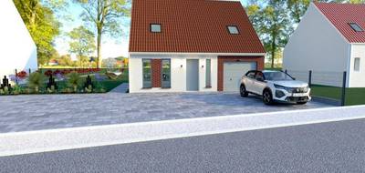 Programme terrain + maison à Hénin-Beaumont en Pas-de-Calais (62) de 92 m² à vendre au prix de 222559€ - 1