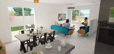 Programme terrain + maison à Vagnas en Ardèche (07) de 85 m² à vendre au prix de 239800€ - 4