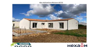 Programme terrain + maison à Saint-Jean-de-Liversay en Charente-Maritime (17) de 83 m² à vendre au prix de 199000€ - 1