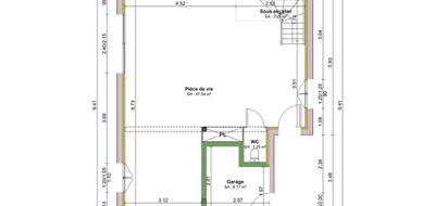 Programme terrain + maison à Nivolas-Vermelle en Isère (38) de 83 m² à vendre au prix de 210000€ - 4