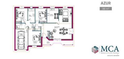 Programme terrain + maison à Saint-Germain-et-Mons en Dordogne (24) de 98 m² à vendre au prix de 241000€ - 2