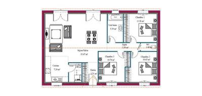 Programme terrain + maison à Baigneaux en Gironde (33) de 90 m² à vendre au prix de 209500€ - 4