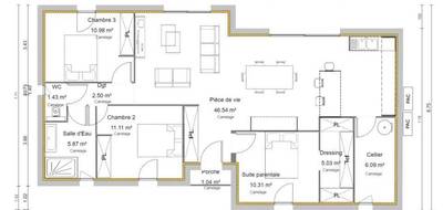 Programme terrain + maison à Nohant-en-Goût en Cher (18) de 100 m² à vendre au prix de 197230€ - 4