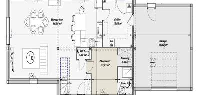 Programme terrain + maison à Saint-André-de-Messei en Orne (61) de 147 m² à vendre au prix de 311253€ - 3