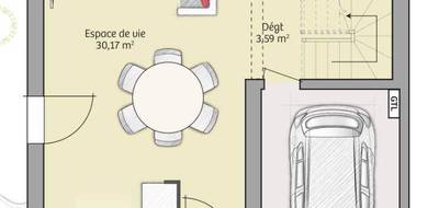 Programme terrain + maison à Beuzeville en Eure (27) de 83 m² à vendre au prix de 227300€ - 4