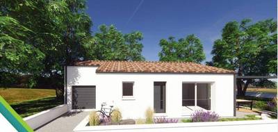 Programme terrain + maison à Gond-Pontouvre en Charente (16) de 70 m² à vendre au prix de 179000€ - 1