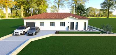 Programme terrain + maison à Parcieux en Ain (01) de 98 m² à vendre au prix de 374500€ - 1