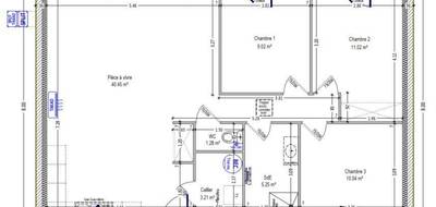 Programme terrain + maison à Châteauroux en Indre (36) de 85 m² à vendre au prix de 198500€ - 4