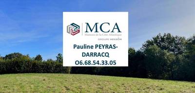 Terrain seul à Momuy en Landes (40) de 6420 m² à vendre au prix de 45000€ - 1