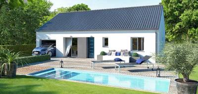 Programme terrain + maison à Blanzy en Saône-et-Loire (71) de 80 m² à vendre au prix de 186010€ - 1