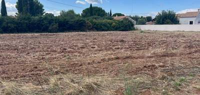 Terrain seul à Canet en Hérault (34) de 827 m² à vendre au prix de 179000€ - 1