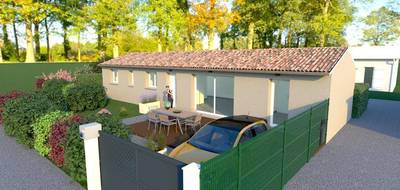 Programme terrain + maison à Rouffiac-Tolosan en Haute-Garonne (31) de 73 m² à vendre au prix de 299900€ - 2