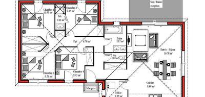 Programme terrain + maison à Saint-Christophe en Charente-Maritime (17) de 100 m² à vendre au prix de 327000€ - 4