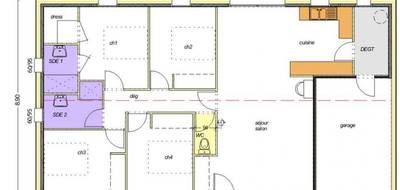 Programme terrain + maison à Apremont en Vendée (85) de 65 m² à vendre au prix de 173000€ - 4