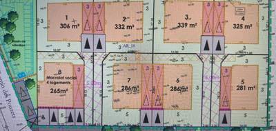 Terrain seul à Villeveyrac en Hérault (34) de 339 m² à vendre au prix de 149000€ - 2