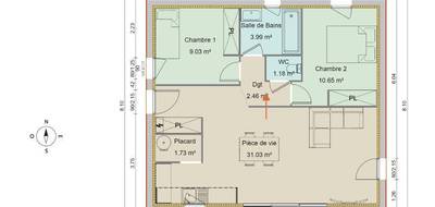 Programme terrain + maison à Ancelle en Hautes-Alpes (05) de 50 m² à vendre au prix de 208900€ - 4