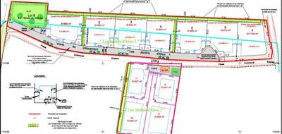 Terrain seul à Sorgues en Vaucluse (84) de 900 m² à vendre au prix de 175000€ - 1