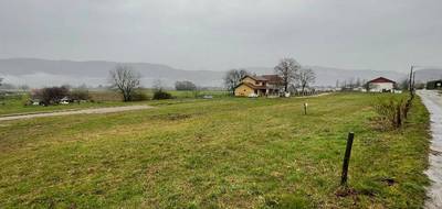 Terrain seul à Peyrieu en Ain (01) de 881 m² à vendre au prix de 75000€ - 1