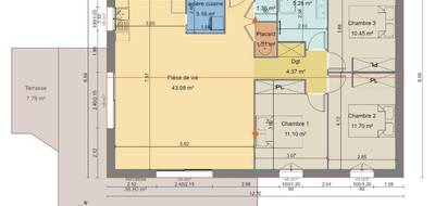 Programme terrain + maison à Eyguières en Bouches-du-Rhône (13) de 91 m² à vendre au prix de 381000€ - 3