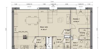 Programme terrain + maison à Bagnols-en-Forêt en Var (83) de 113 m² à vendre au prix de 420000€ - 4