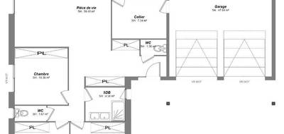 Programme terrain + maison à Mosnes en Indre-et-Loire (37) de 109 m² à vendre au prix de 282000€ - 1