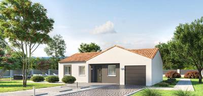 Programme terrain + maison à Doué-en-Anjou en Maine-et-Loire (49) de 68 m² à vendre au prix de 213862€ - 1