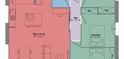 Programme terrain + maison à Lagorce en Ardèche (07) de 88 m² à vendre au prix de 209850€ - 4