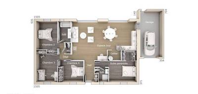 Programme terrain + maison à Murles en Hérault (34) de 115 m² à vendre au prix de 429900€ - 4