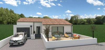 Programme terrain + maison à Montagnac en Hérault (34) de 76 m² à vendre au prix de 235000€ - 1