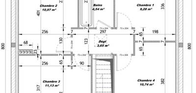 Programme terrain + maison à Évin-Malmaison en Pas-de-Calais (62) de 91 m² à vendre au prix de 259850€ - 4